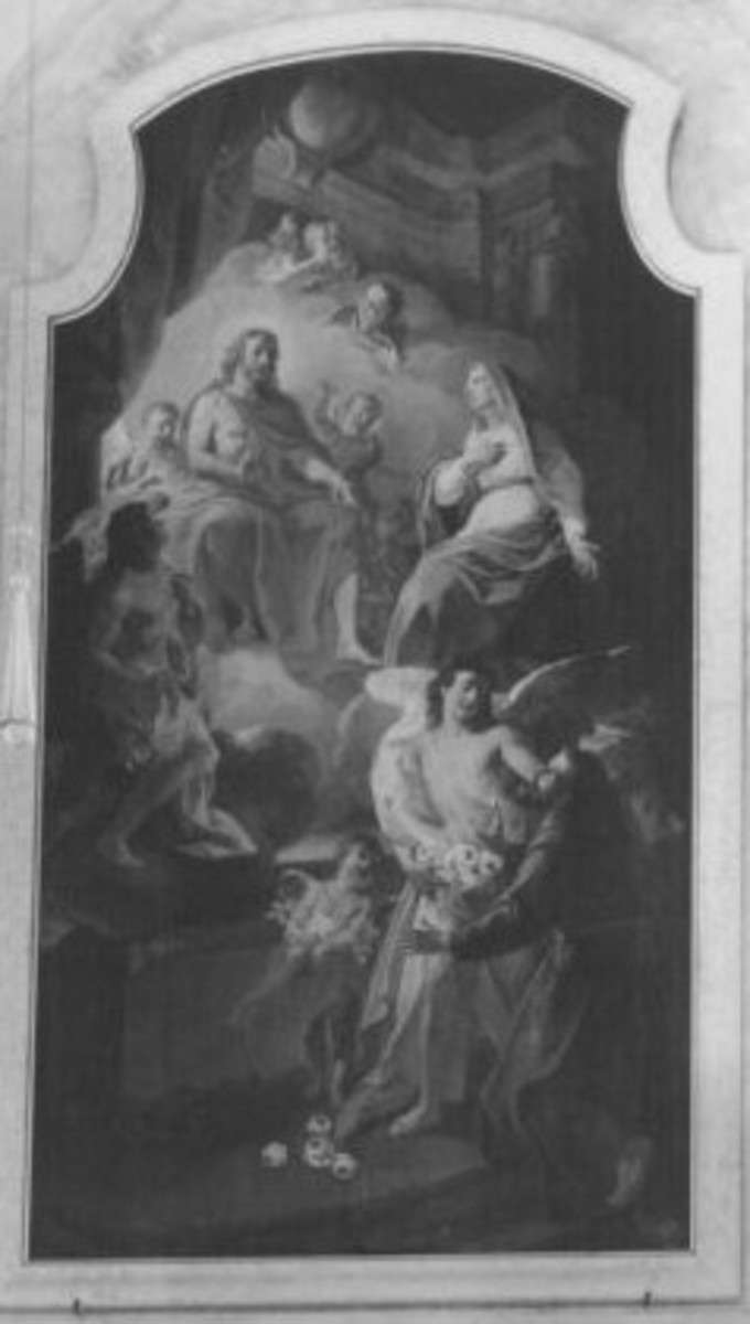 Christus erscheint dem hl. Franziskus von Assisi