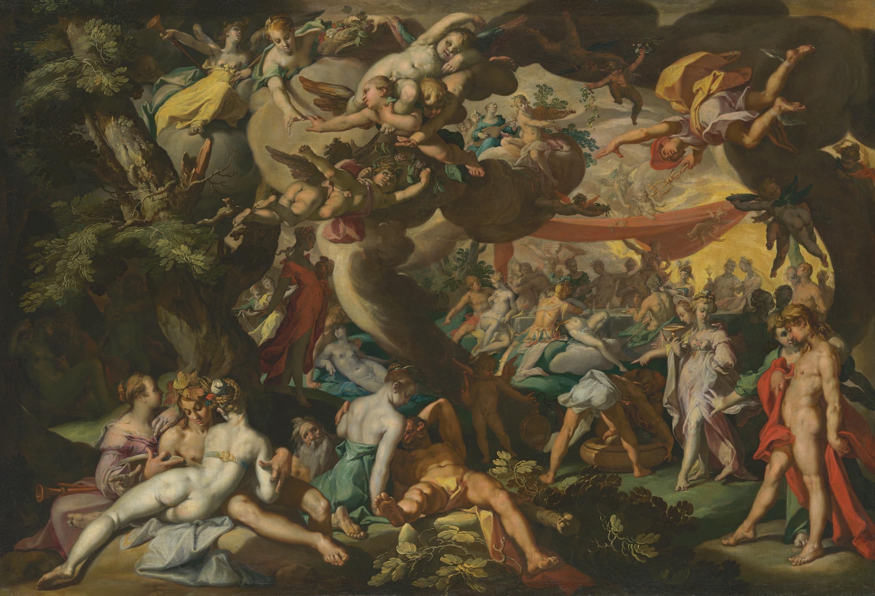 Die Hochzeit von Peleus und Thetis