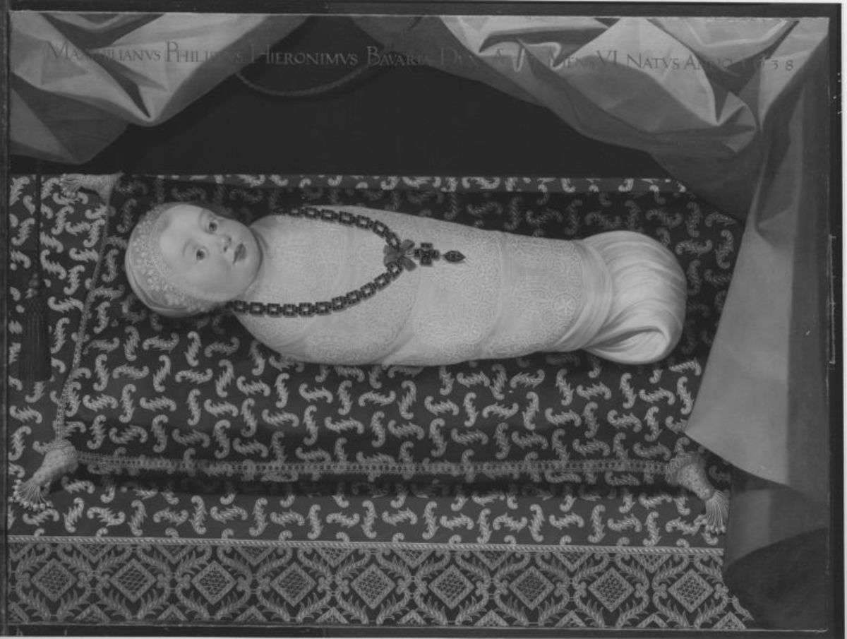 Maximilian Philipp als Wickelkind