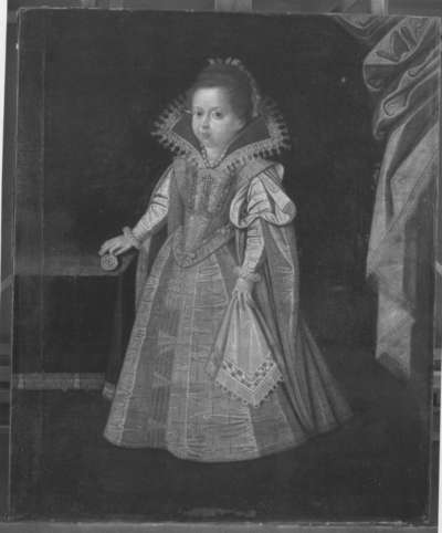 Bildnis einer jungen Prinzessin (Maria Anna von Österreich, Tochter Ferdinands II., 2. Gattin Kurfürst Maximilians I. von Bayern im Alter von 3 Jahren)