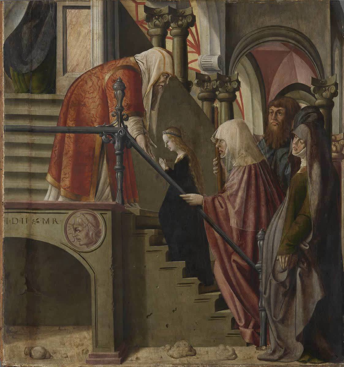 Marienaltar: Tempelgang Mariae