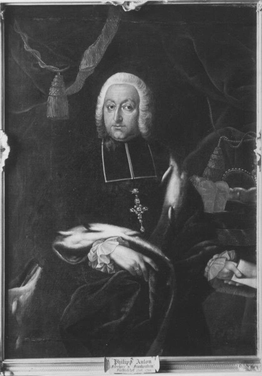Bildnis des Johann Philipp Anton von Frankenstein, Fürstbischof von Bamberg (1695-1753)