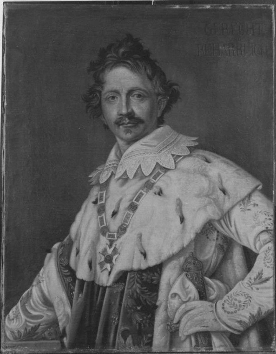 König Ludwig I. von Bayern im Krönungsornat (nach Stieler)