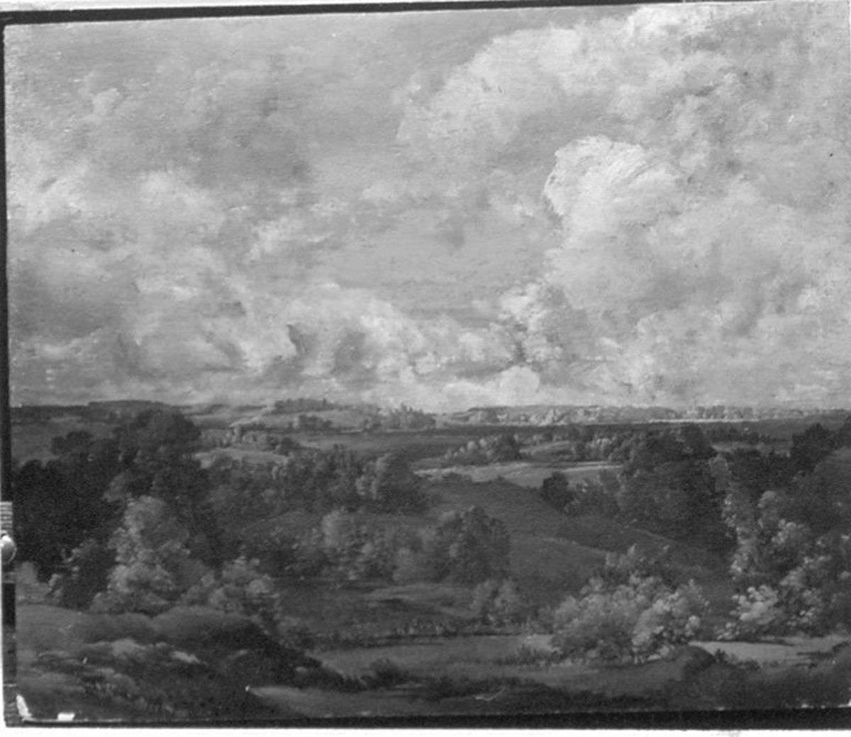 Landschaft (Weite Landschaft unter hohem Himmel)