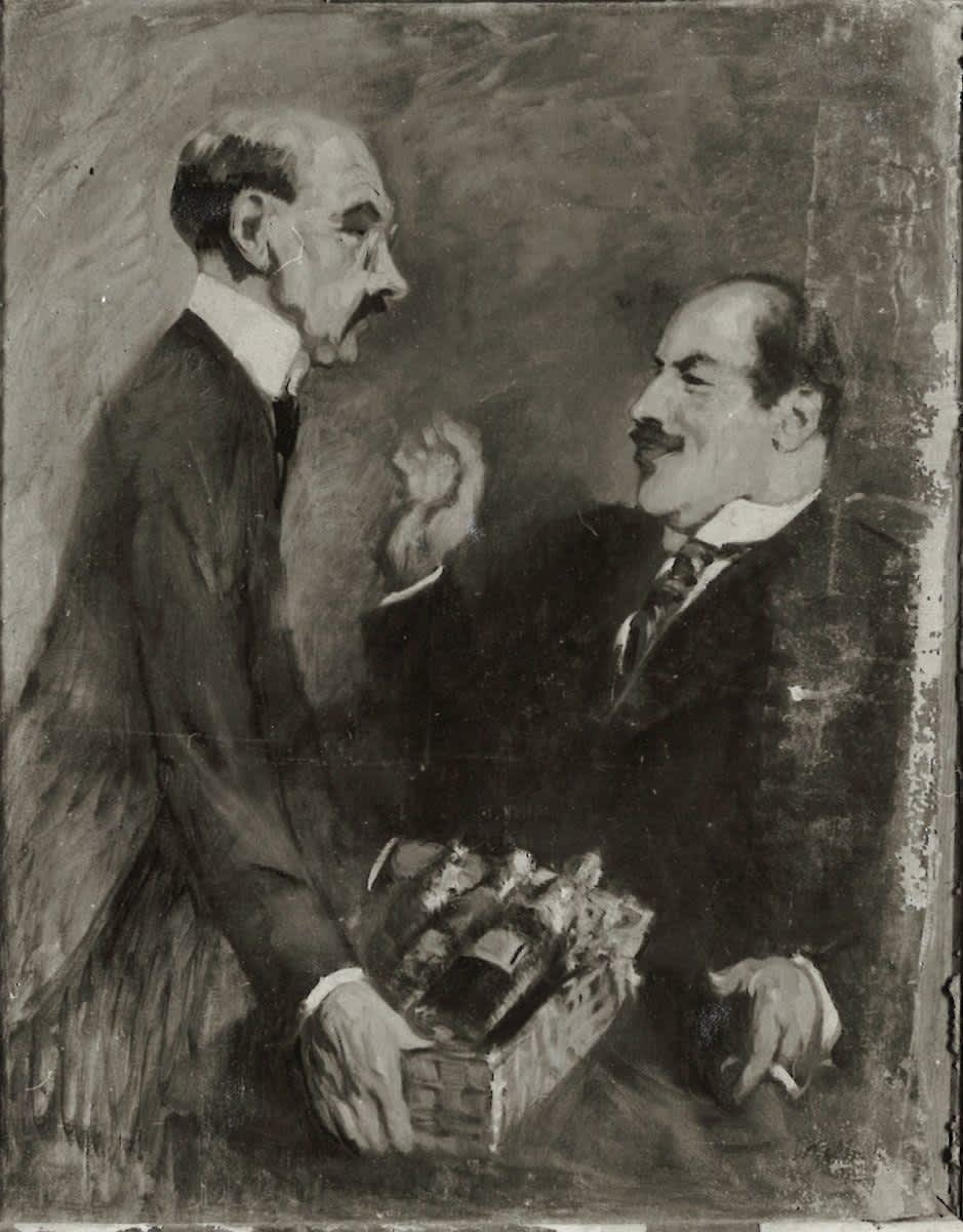 Bildnis mit zwei Herren