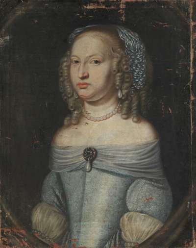 Bildnis der Landgräfin Luise Christine von Hessen-Darmstadt, Tochter des Landgrafen Georg II. (1636-1697)