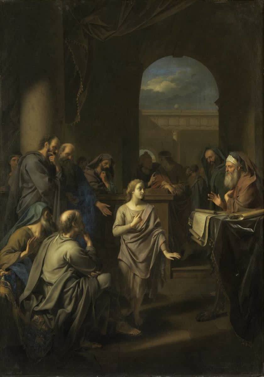 Der 12-jährige Jesus im Tempel