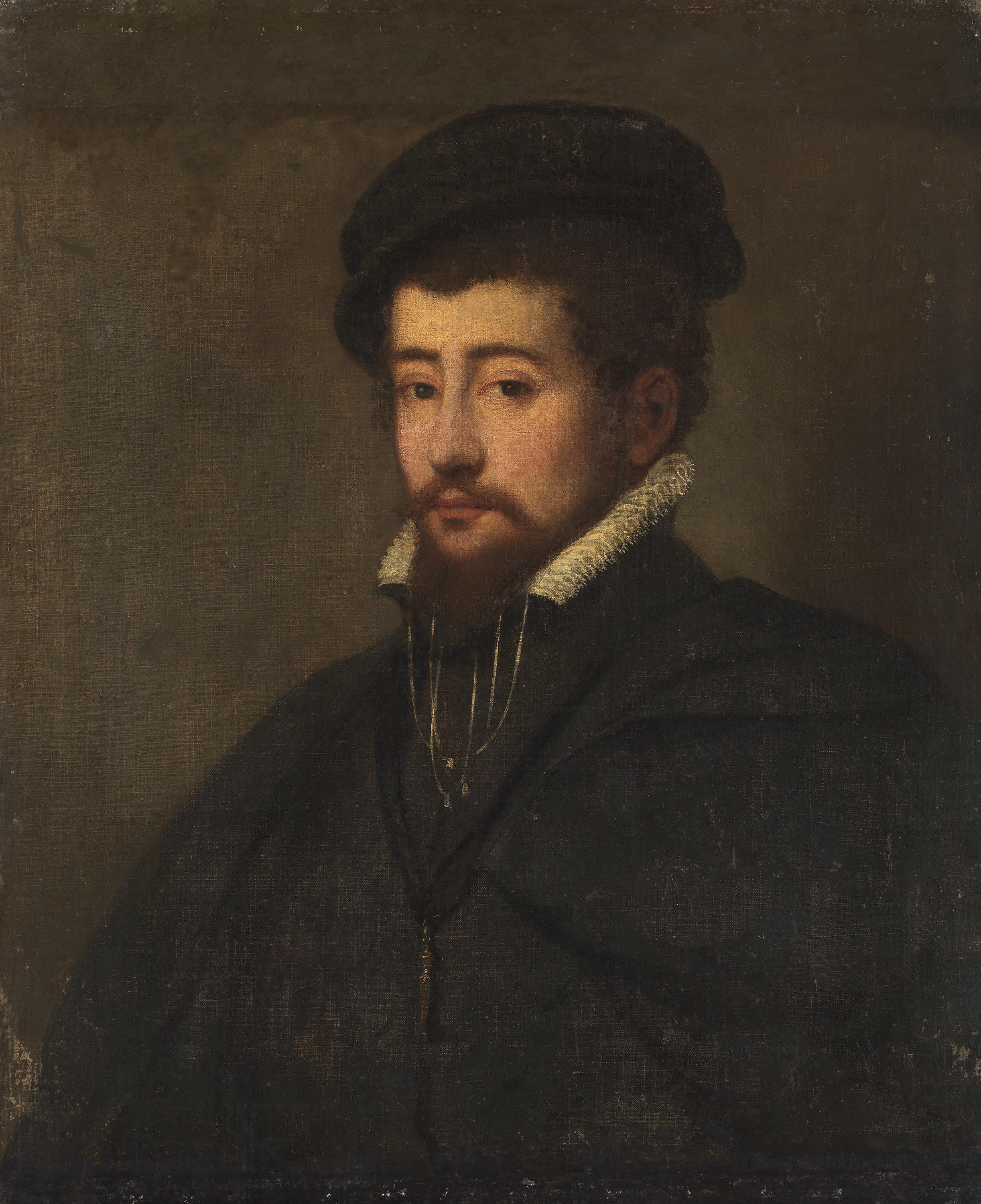 Bildnis eines jungen Mannes in halber Figur