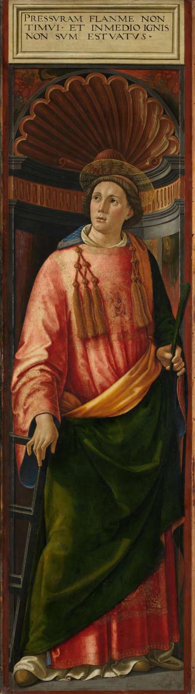 Hochaltar von Santa Maria Novella: Hl. Laurentius