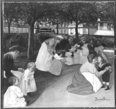 Au Square Montholon, Parc Monceau