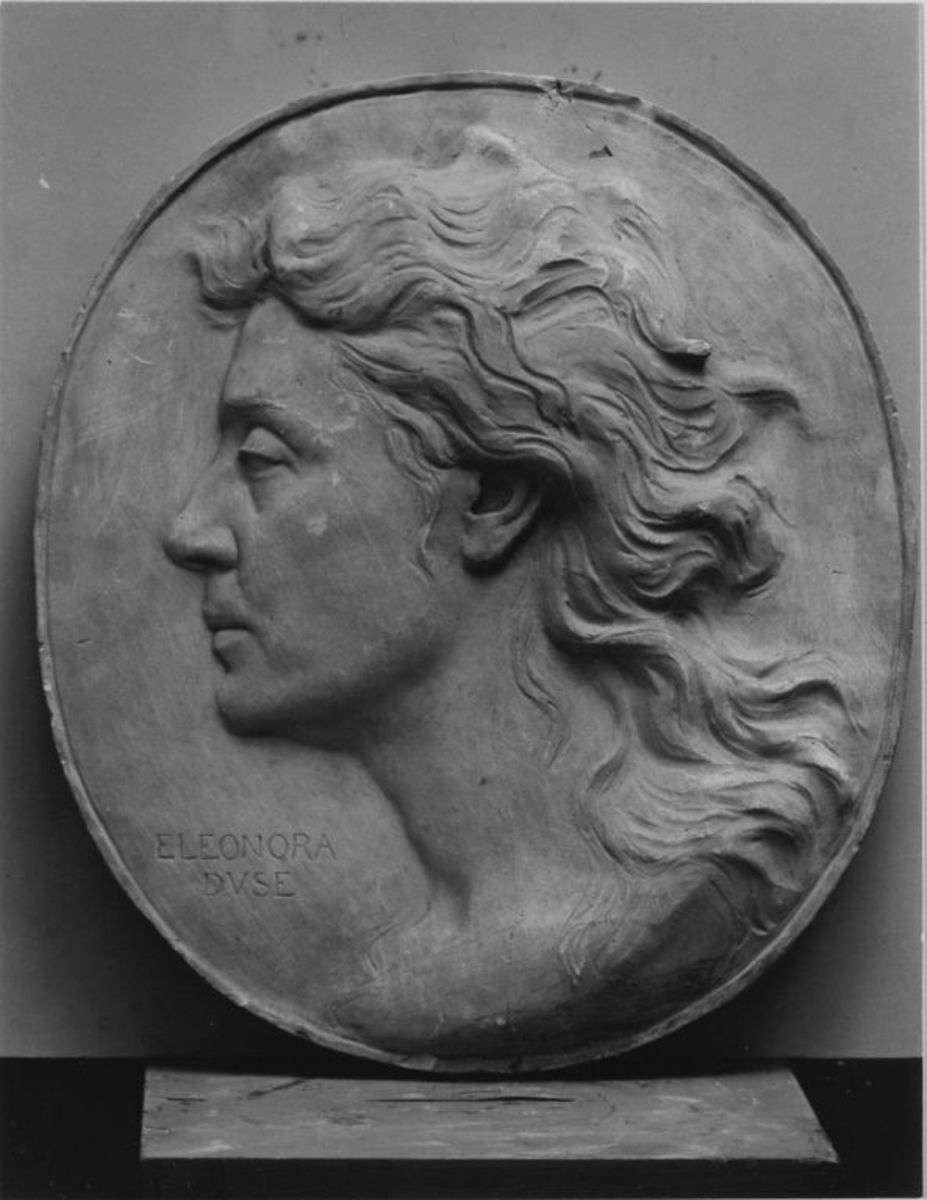 Die Schauspielerin Eleonora Duse (1858–1924)