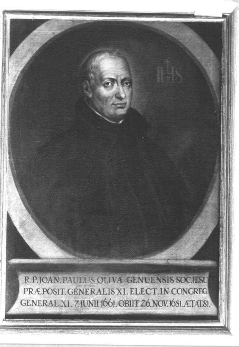 Genuesischer Jesuit Joan-Paulus Oliva