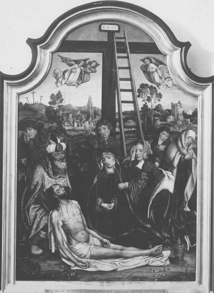 Beweinungsaltar: Beweinung Christi