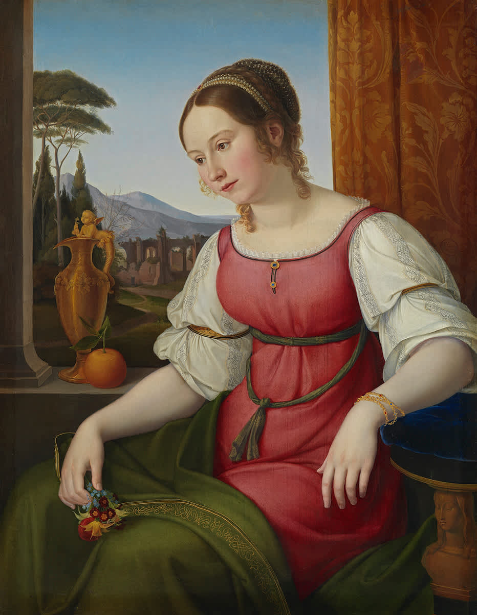 Bildnis einer jungen Römerin (Angelina Magatti)