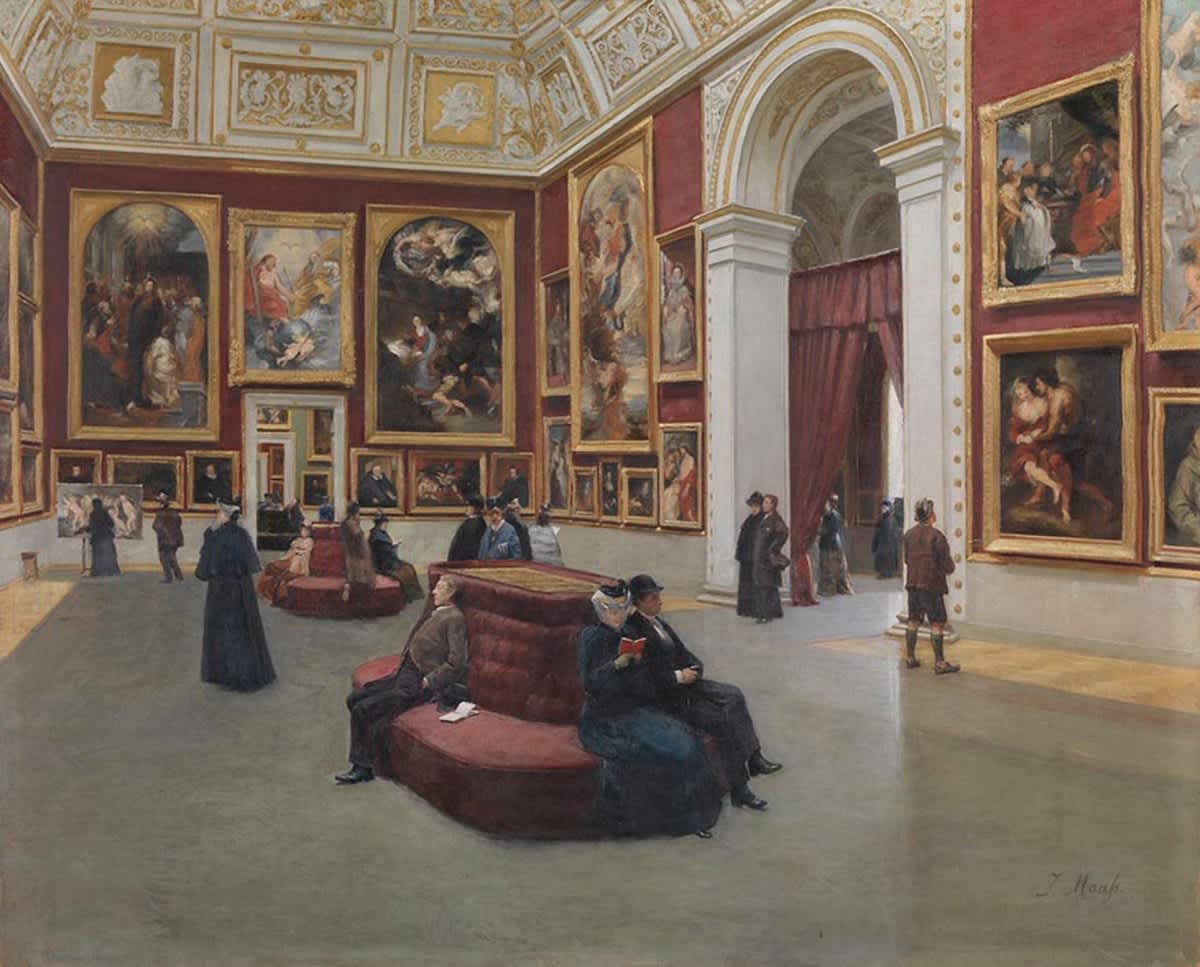 Der Rubenssaal in der Alten Pinakothek