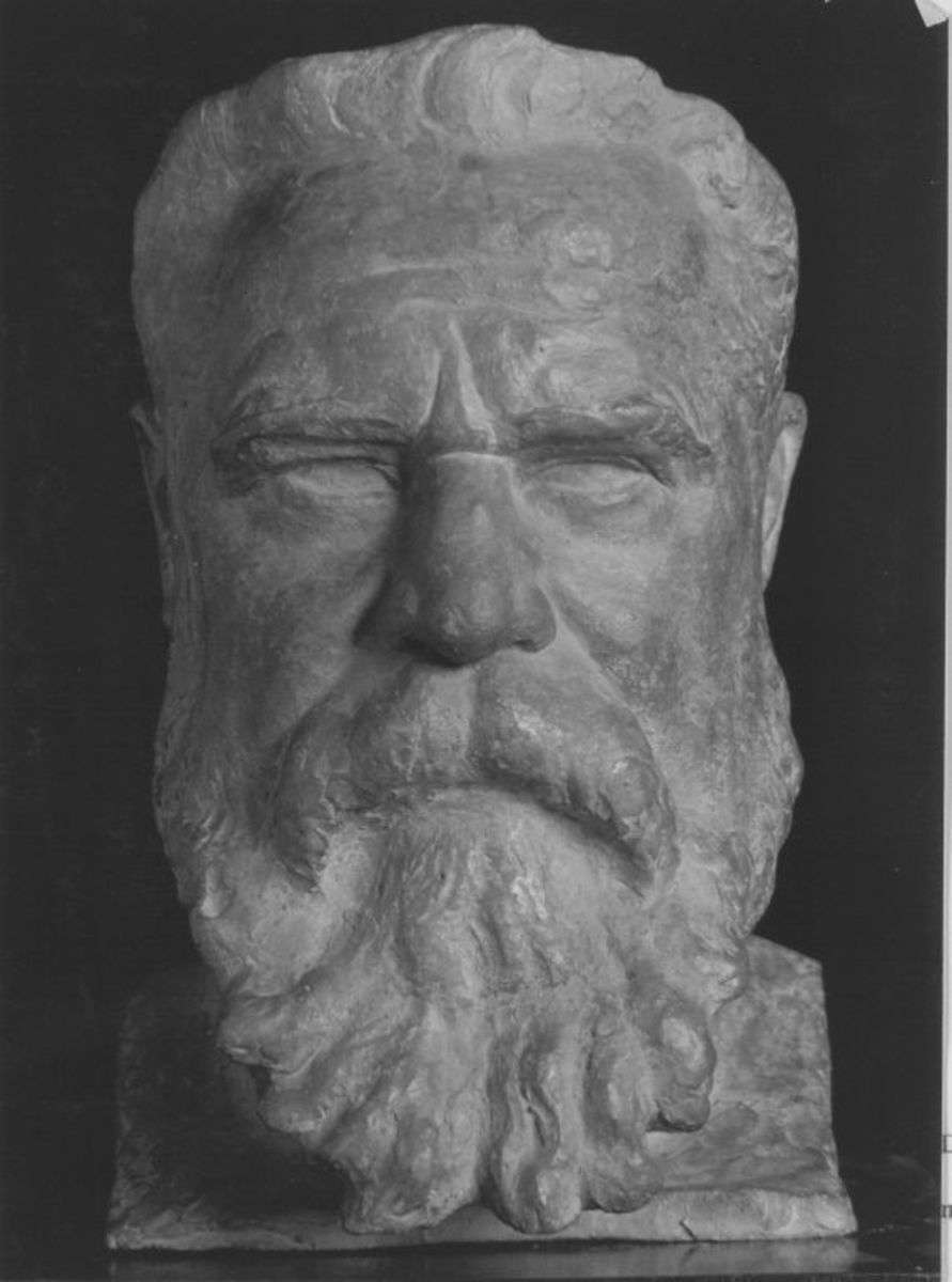 Bildnisbüste seines Freundes Etienne Terrus (1853-1922)