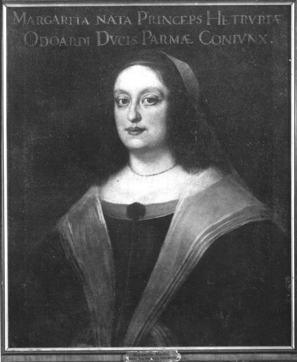 Bildnis der Margaretha Medici, Gemahlin des Herzogs Odoardo von Parma