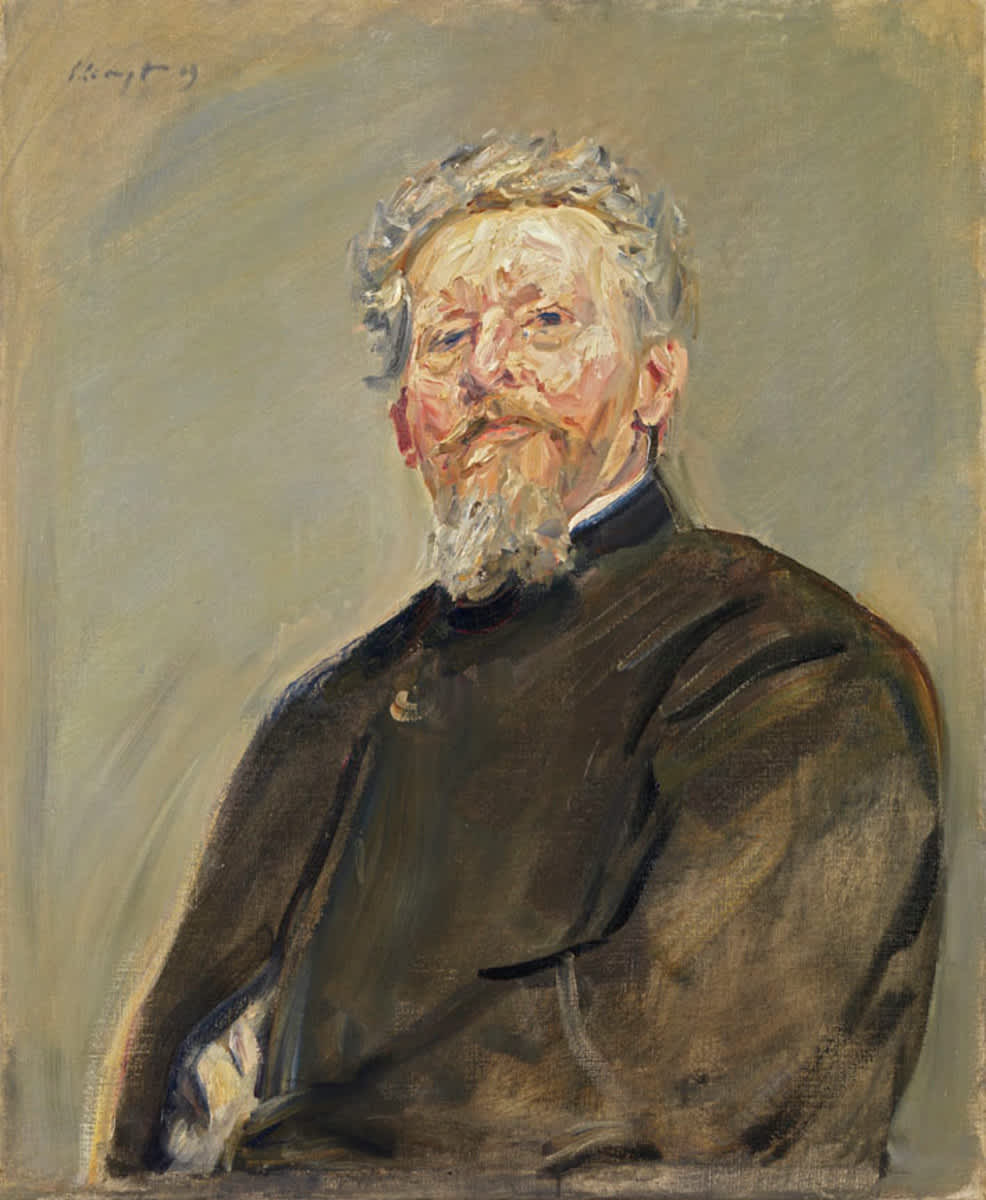 Bildnis des Dichters Michael Georg Conrad