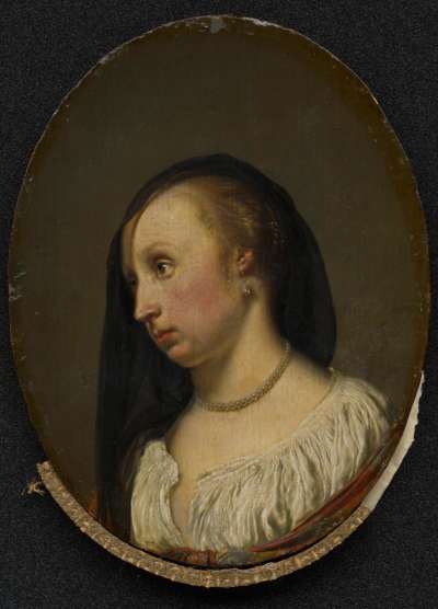 Bildnis der Frau des Künstlers, Cunera van der Cock