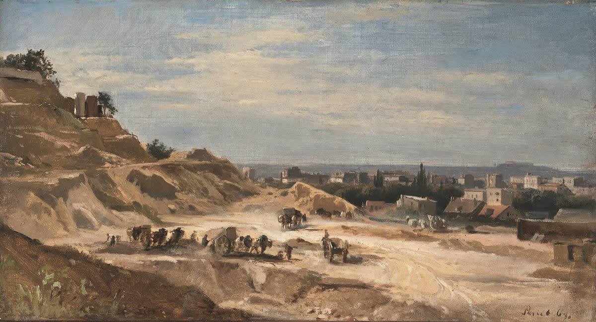 Steinbruch bei Paris