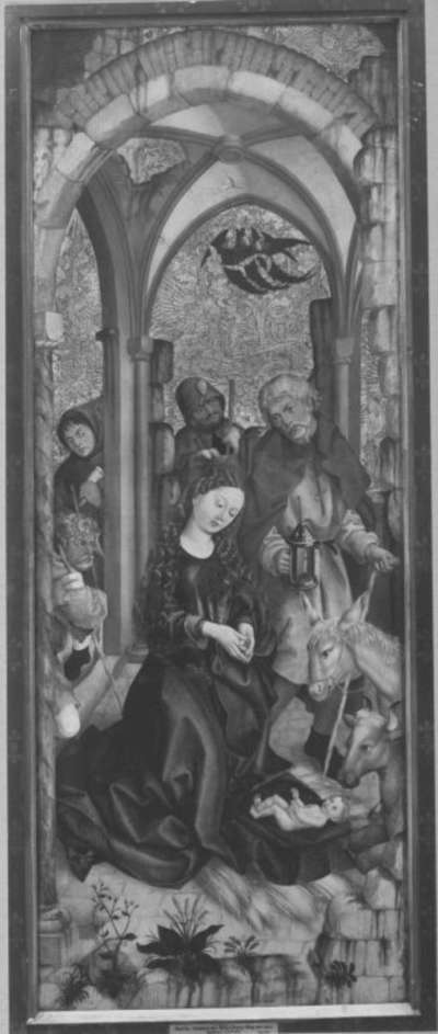 Liebfrauenaltar: Geburt Christi
(Rückseite: Christus am Ölberg)