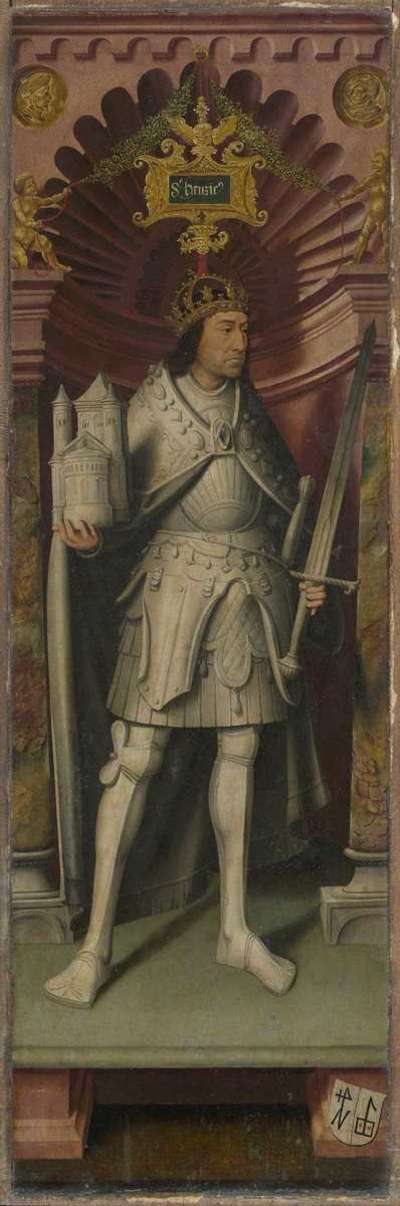 Kreuzigungsaltar: Kaiser Heinrich II. der Heilige