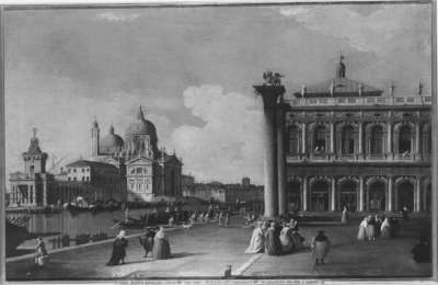 Südteil der Piazzetta mit der Biblioteca Marciana und Canale Grande
