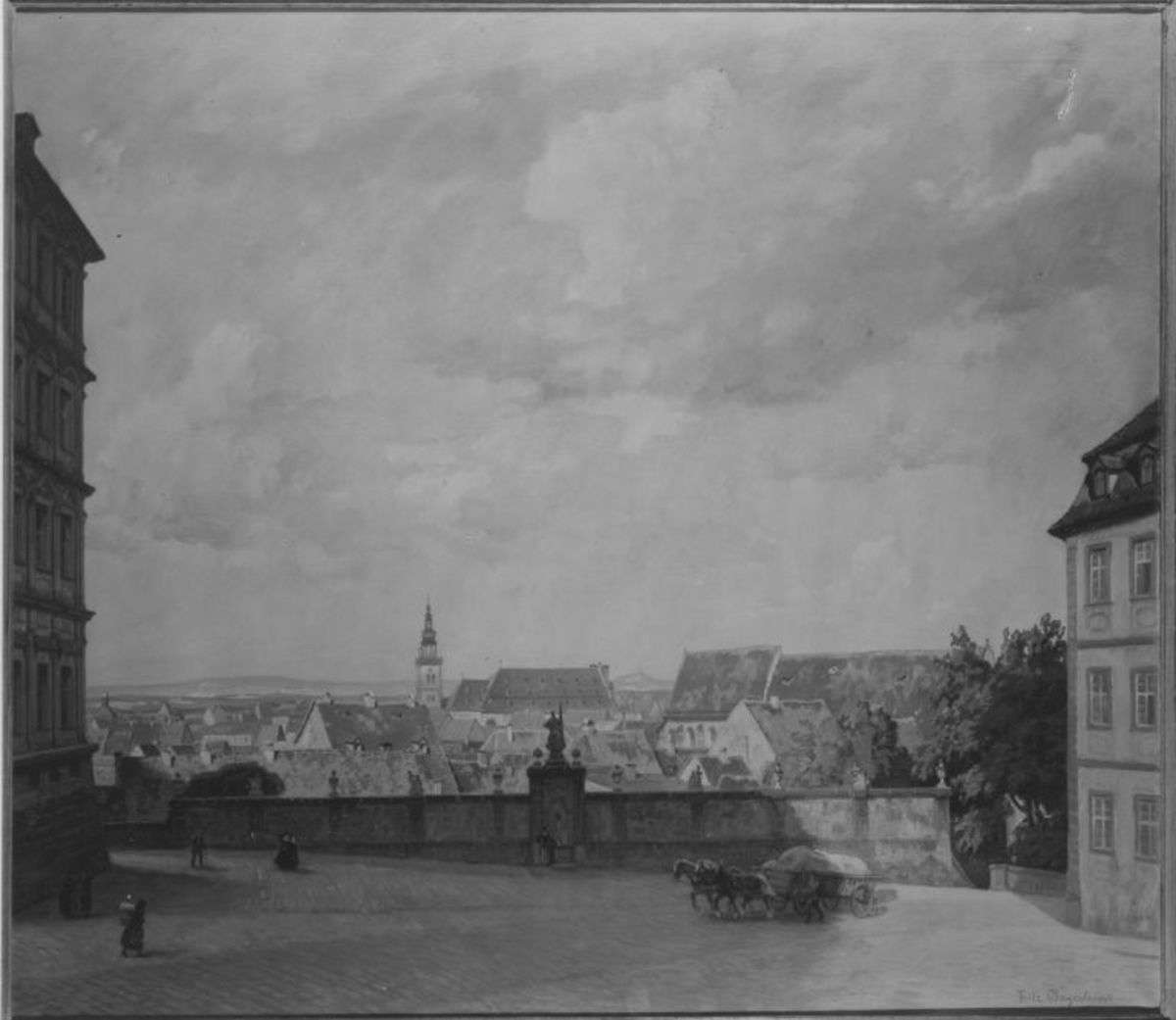 Blick über Bamberg