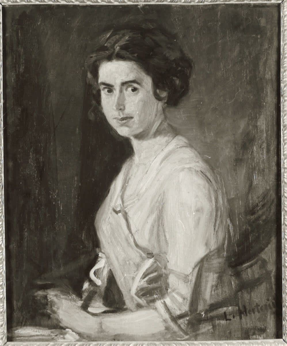 Bildnis einer jungen Dame (Hilde Herterich, Nichte des Künstlers)