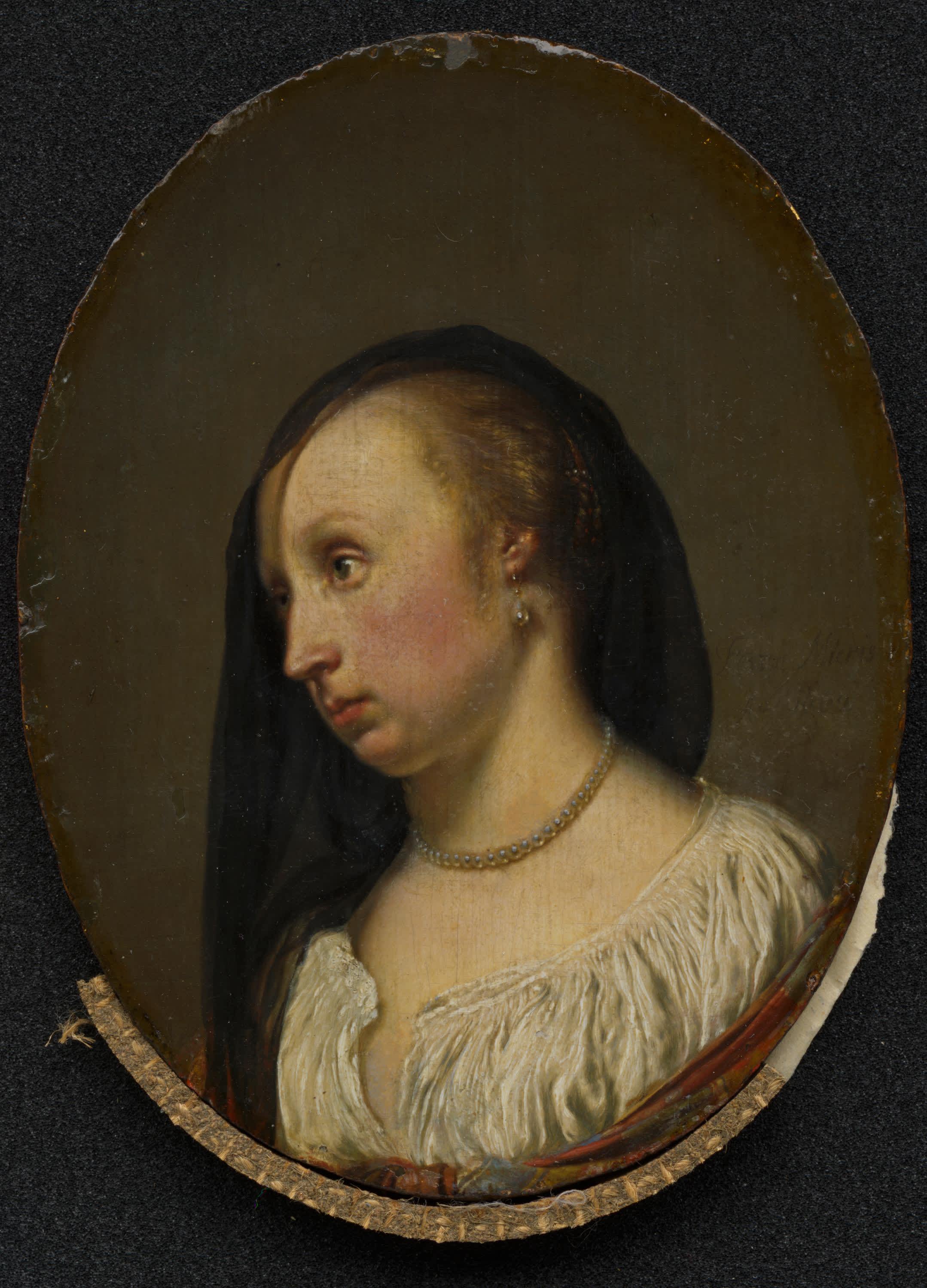 Bildnis der Frau des Künstlers, Cunera van der Cock