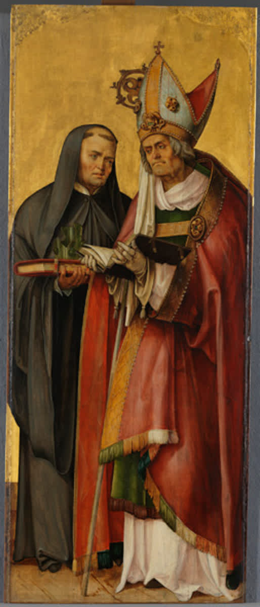 Annenaltar: Die hll. Willibald und Benedikt