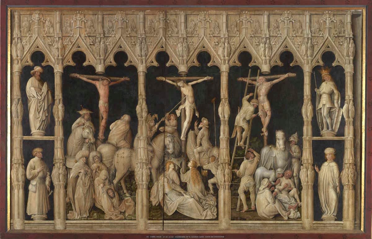 Kalvarienberg mit den hll. Koloman, Quirin, Kastor und Chrysogonus