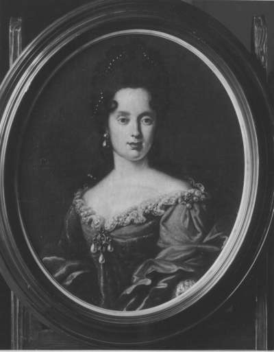 Bildnis der Anna Maria Louise von Medici, Gemahlin von Kurfürst Johannes Wilhelm von der Pfalz