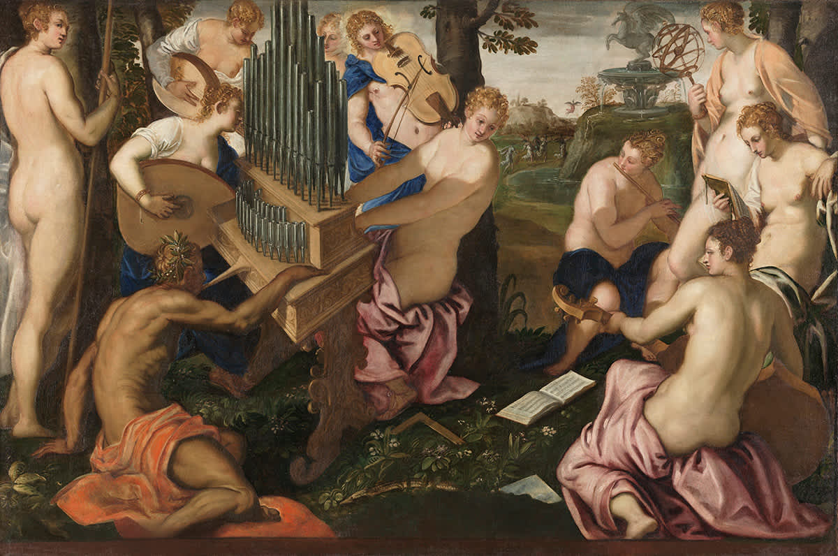 Apollo und die Musen