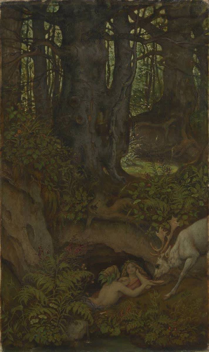 Nixen an der Waldquelle