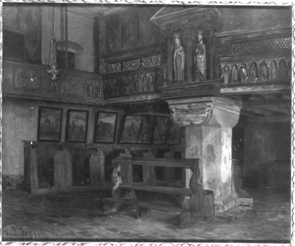 Interieur aus dem Kloster Seligenthal in Landshut