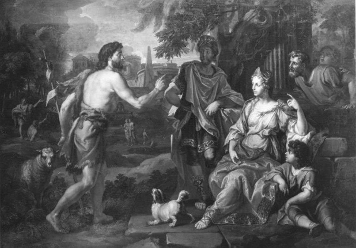 Johannes der Täufer vor Herodes