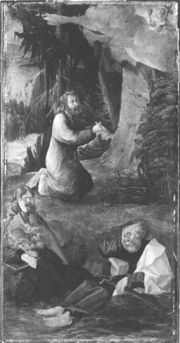 Christus am Ölberg (Freie Kopie nach Dürers Kupferstich B. 4)