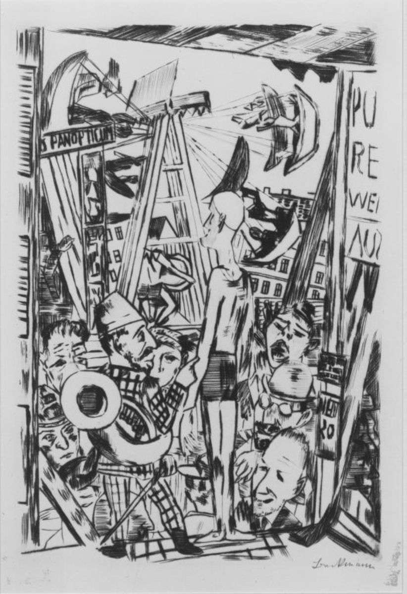 Jahrmarkt: Der große Mann