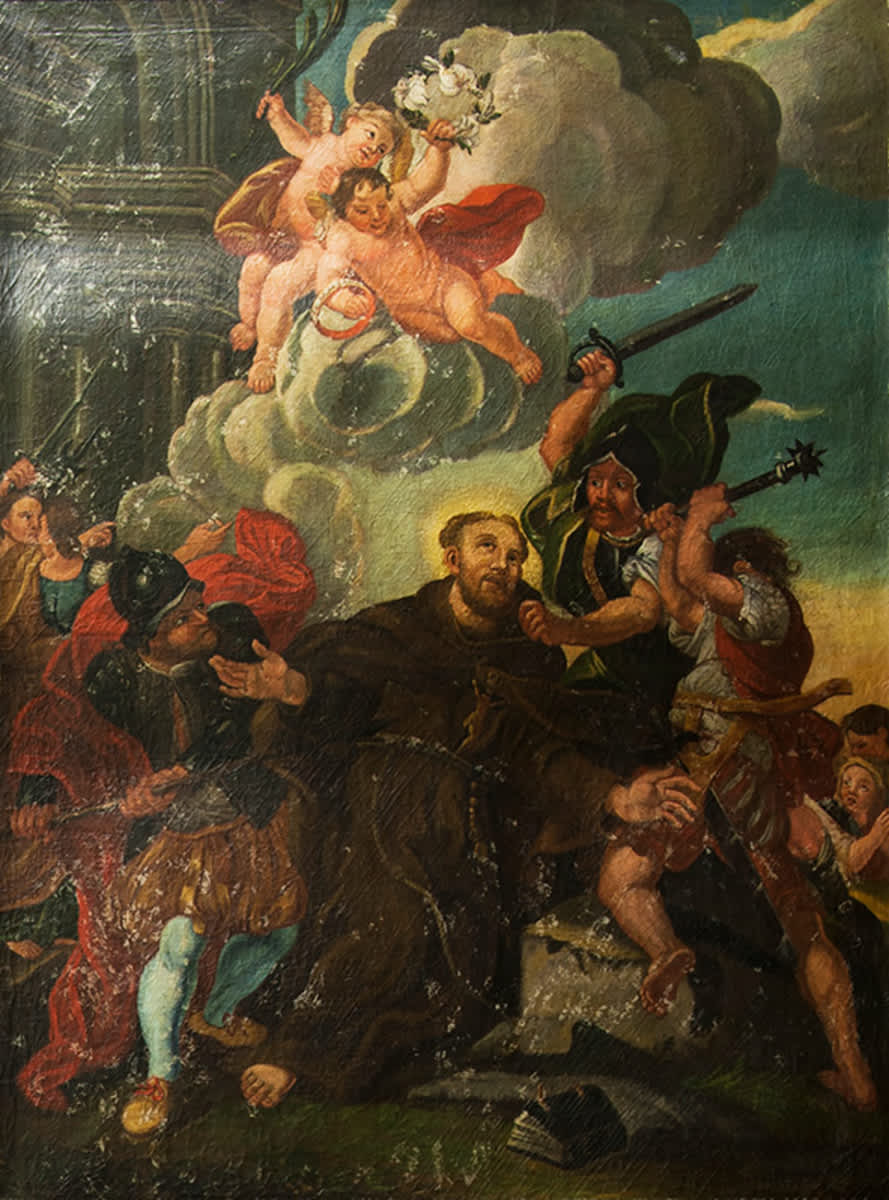 Martyrium eines Heiligen (Hl. Fidelis von Sigmaringen)