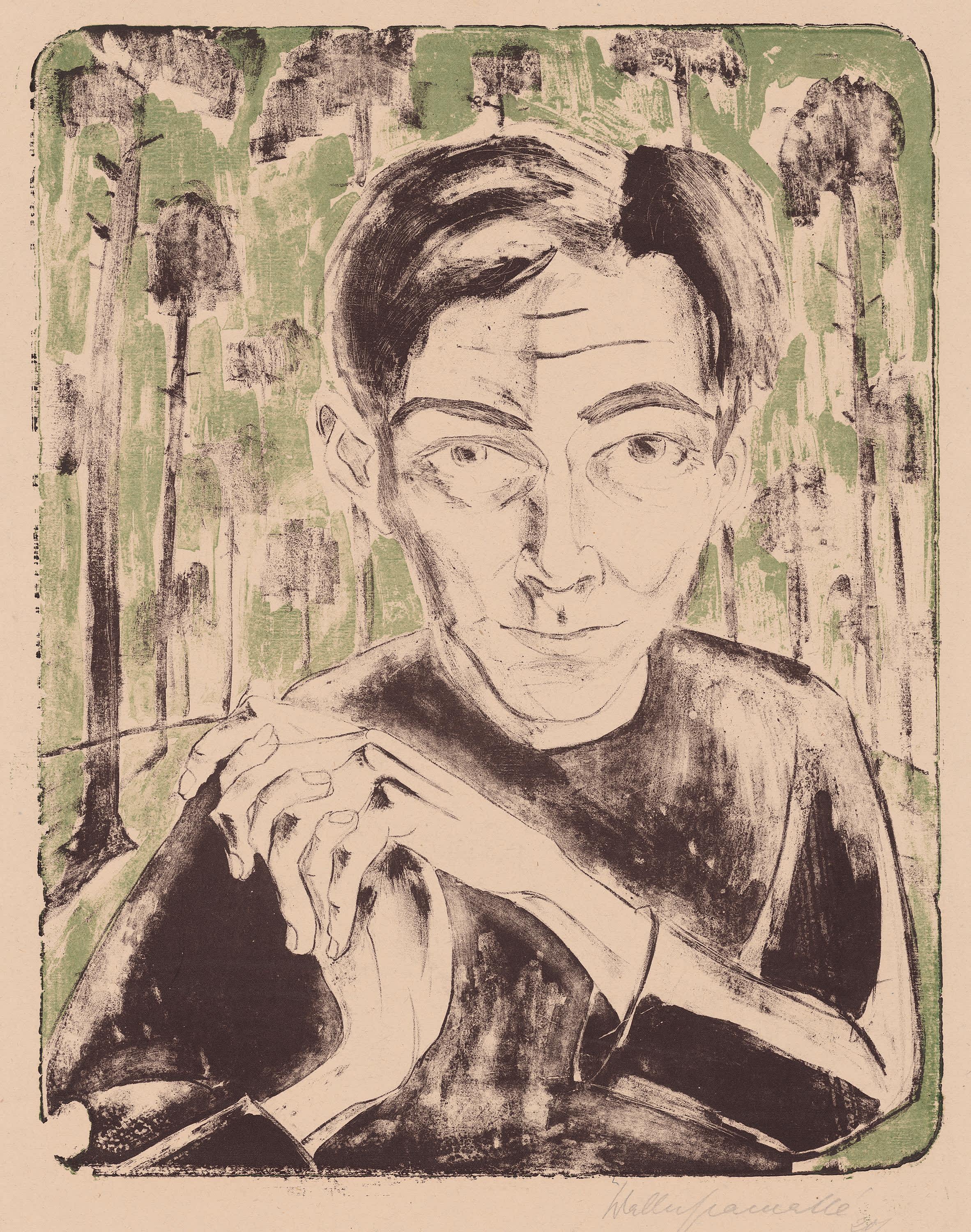 Selbst unter Bäumen