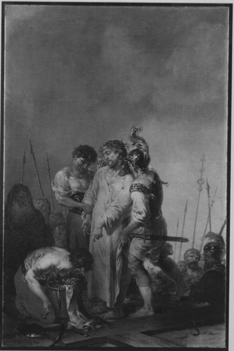 Christus wird seiner Kleider beraubt