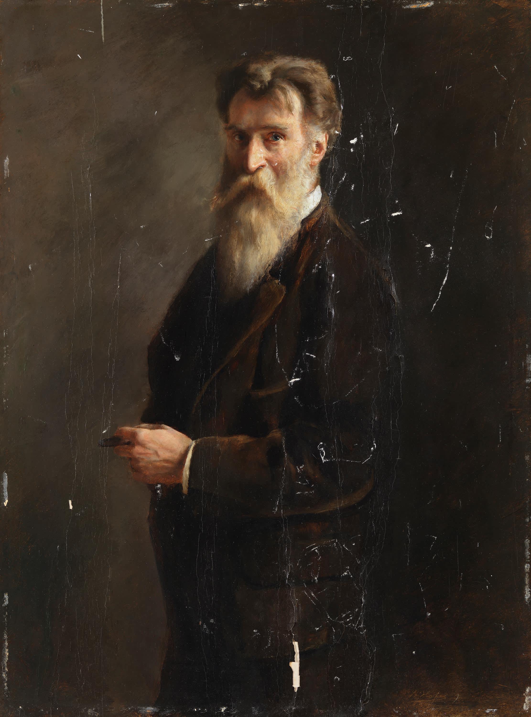 Der Maler Heinrich von Pechmann (1826-1905), Direktor der Neuen Pinakothek 