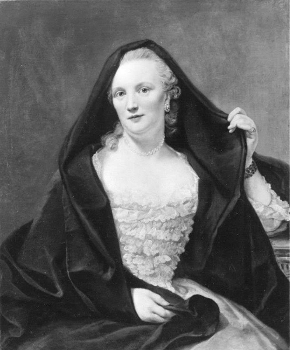 Giovanna Chichiniere von Verschaffelt, Gattin des Münchner Hofbildhauers Peter von Verschaffelt