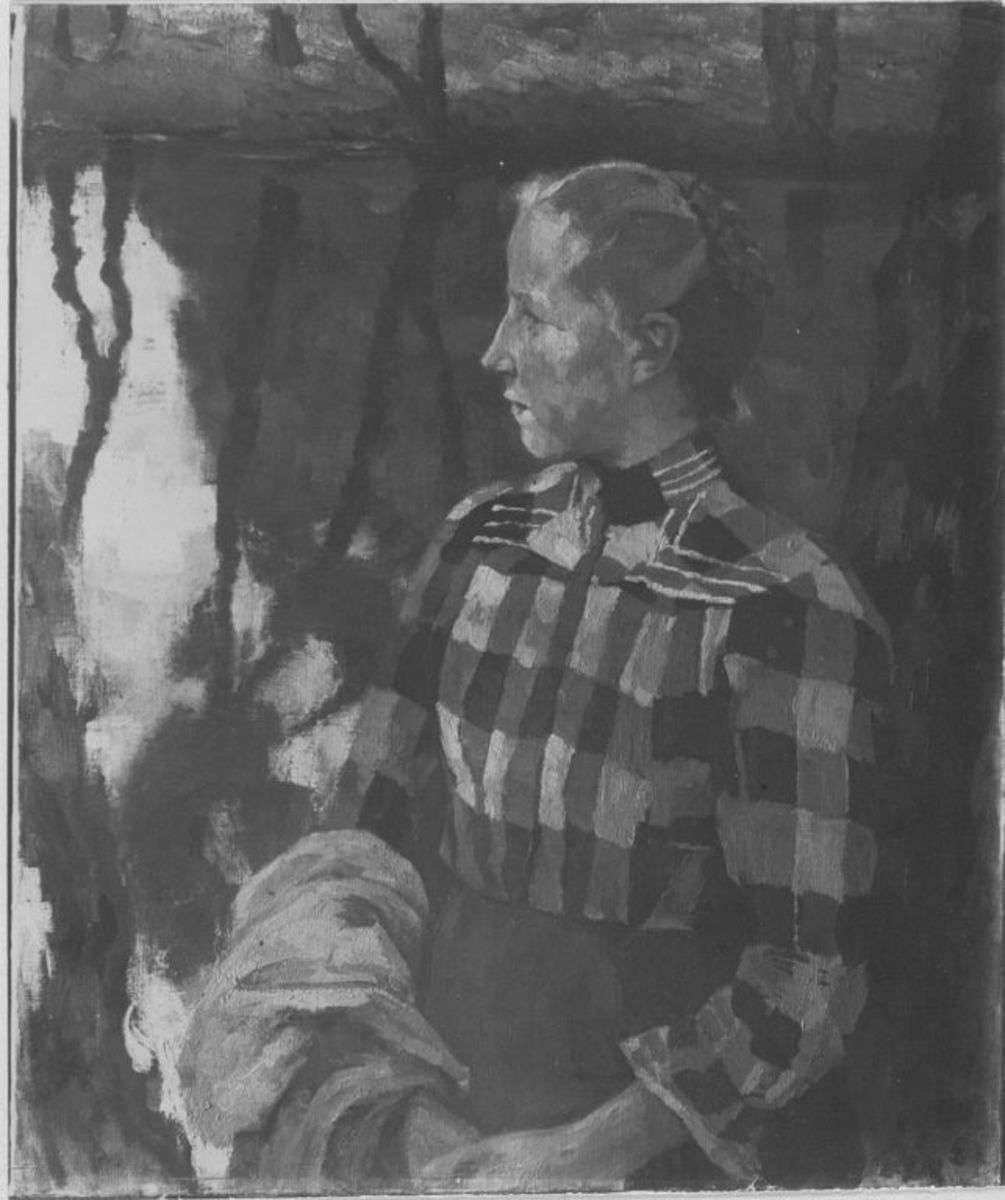 Herbst (Mädchen am Wasser)