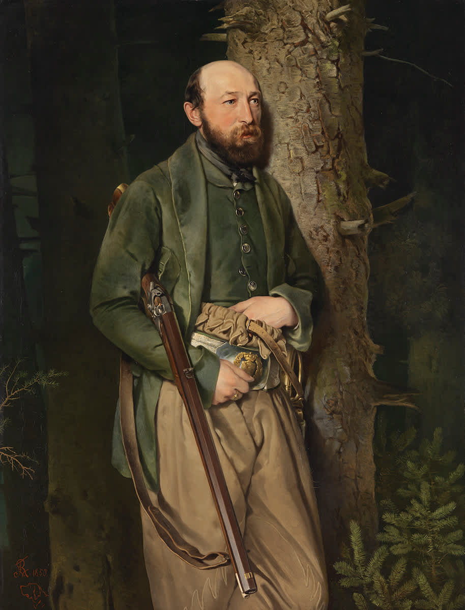 Der königliche sächsische Forstinspektor Carl Ludwig von Schönberg