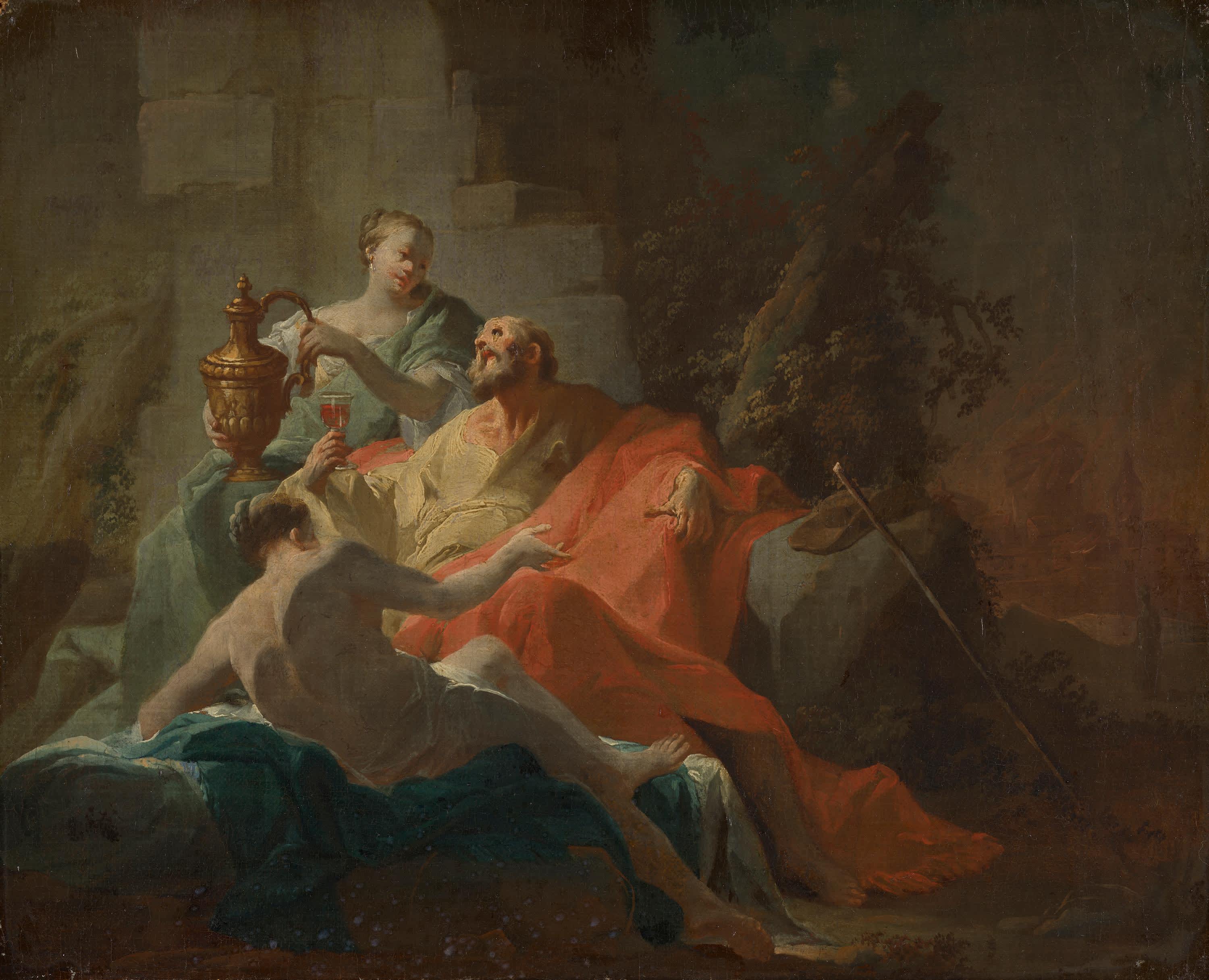 Lot und seine Töchter