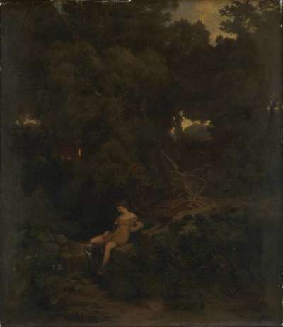 Nymphe an der Quelle