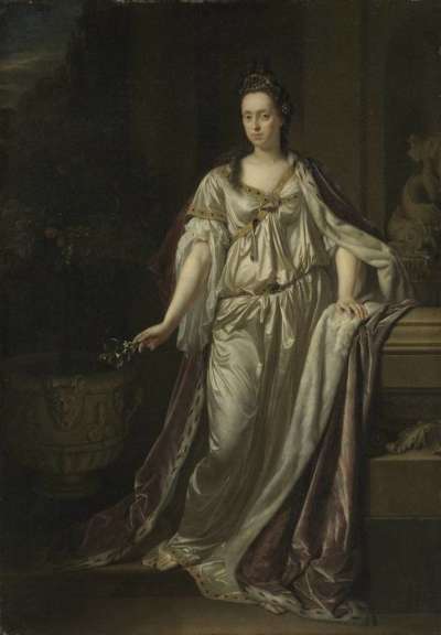 Bildnis der Anna Maria Louisa de' Medici, Kurfürstin von der Pfalz (1667-1743)