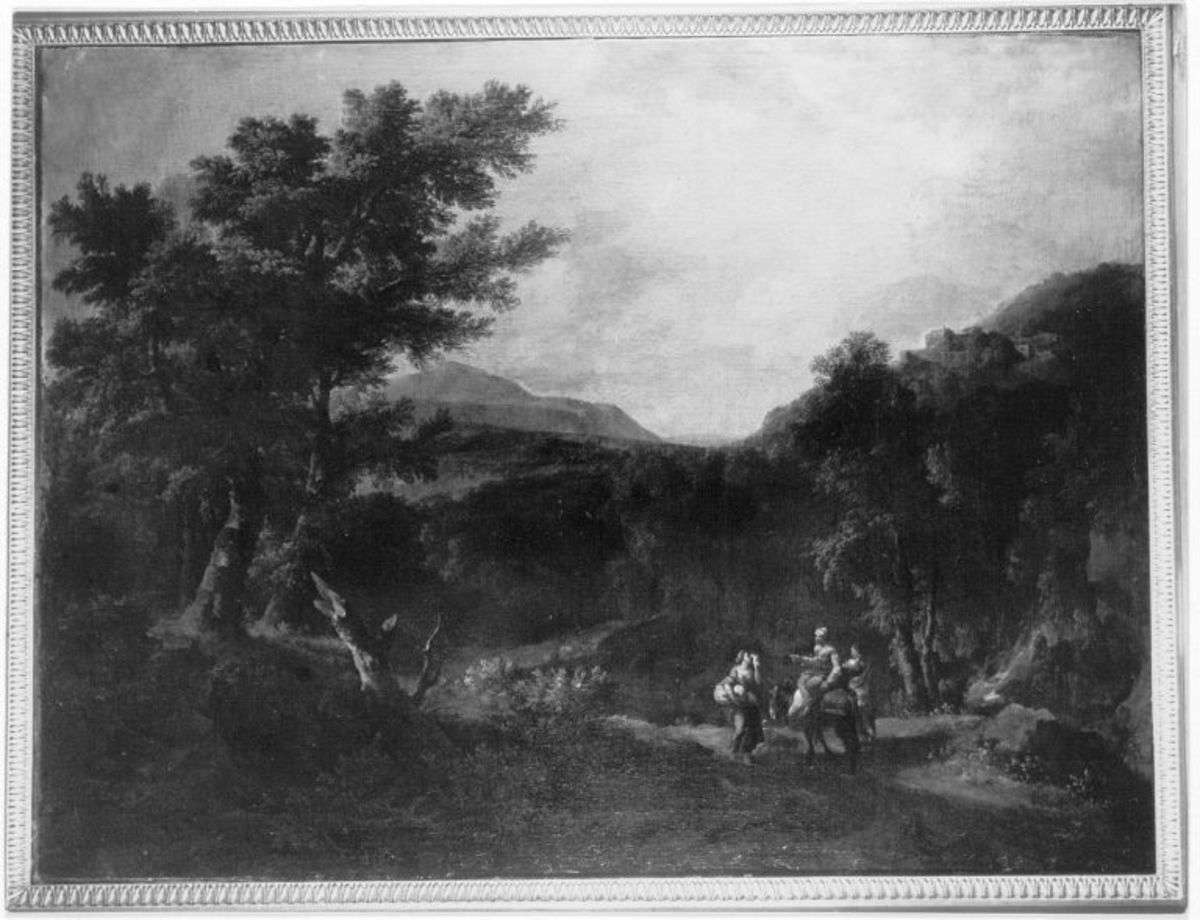 Begegnung auf dem Bergwege